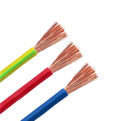 H07V-R 450/750V الأسلاك النحاسية المعزولة PVC